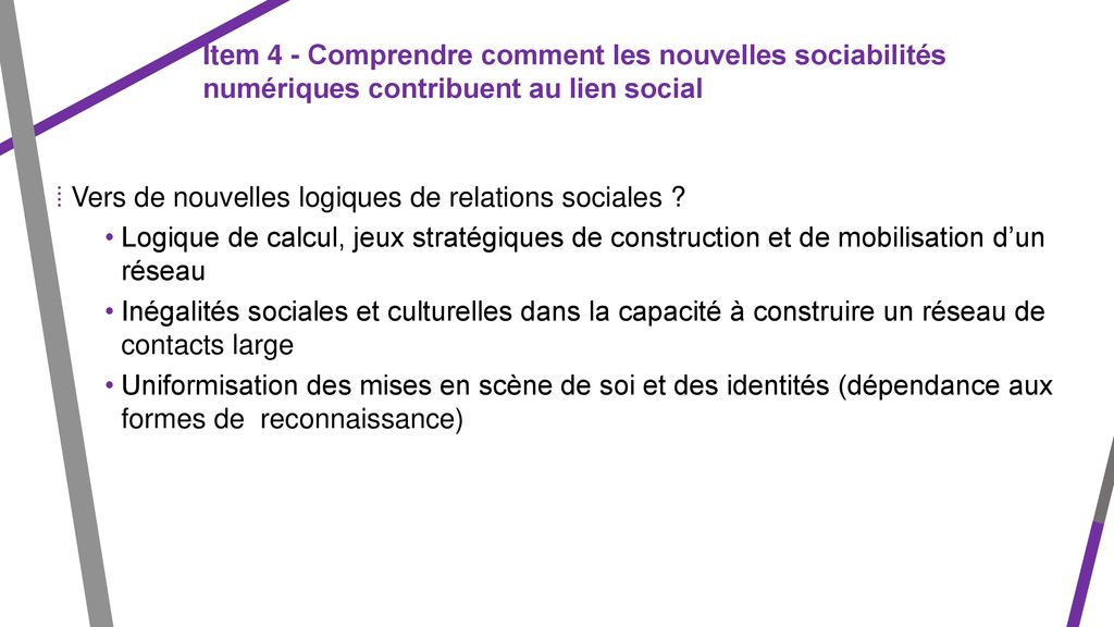 Comment Se Construisent Et Voluent Les Liens Sociaux Ppt T L Charger